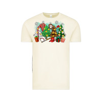 Vintage Arctic christmas trees with baseball Vintage Tee - Zillion Design Studio