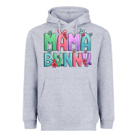 Heather Grey easter floral mama bunny Heavyweight Hoodie - Artiststas