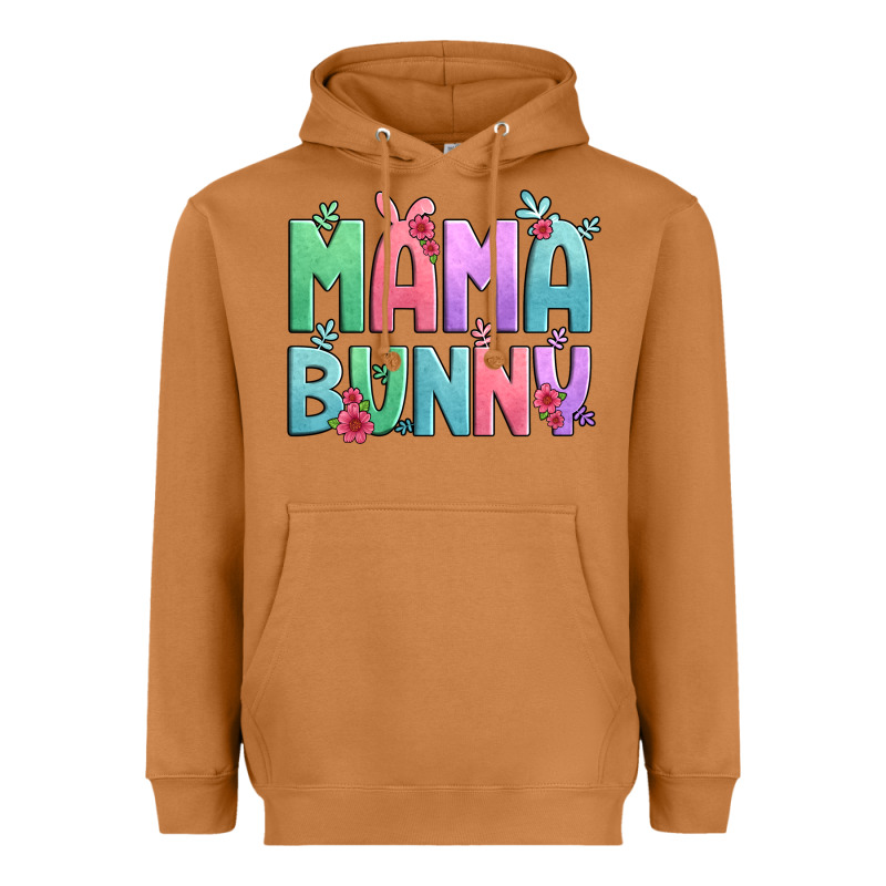 Easter Floral Mama Bunny Heavyweight Hoodie by Artiststas | Teevron
