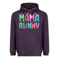 Plum easter floral mama bunny Heavyweight Hoodie - Artiststas