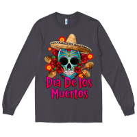 Smoke dia de los muertos Long Sleeve Tee - CTS Tumbler Store