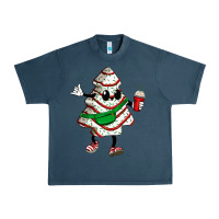 Midnight Navy little debbie christmas tree cakes Urban Heavy Tee - Zillion Design Studio