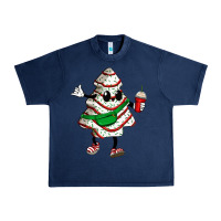 Navy little debbie christmas tree cakes Urban Heavy Tee - Zillion Design Studio