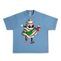 Pebble Blue little debbie christmas tree cakes Urban Heavy Tee - Zillion Design Studio