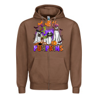 Chestnut pet all the pupkins Zipper Hoodie - AdoDesignShop