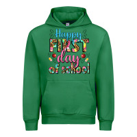Emerald happy first day of school Urban Hoodie - BundleAndBundleShop