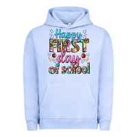 Pigment Grape Ice happy first day of school Urban Hoodie - BundleAndBundleShop