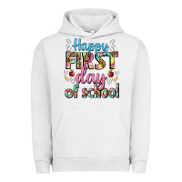 Pigment Lunar Rock happy first day of school Urban Hoodie - BundleAndBundleShop