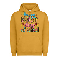 Pigment Peanut Butter happy first day of school Urban Hoodie - BundleAndBundleShop