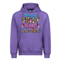 Tulip happy first day of school Urban Hoodie - BundleAndBundleShop