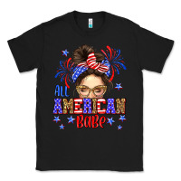 Black All American babe Classic Tee - Neo Western