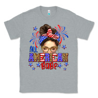 Heather Grey All American babe Classic Tee - Neo Western