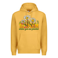 Mustard bloom where you are planted Premium Hoodie - NancyCooperArtShop