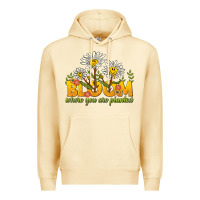 Pina Colada bloom where you are planted Premium Hoodie - NancyCooperArtShop