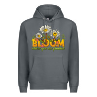 Rock bloom where you are planted Premium Hoodie - NancyCooperArtShop