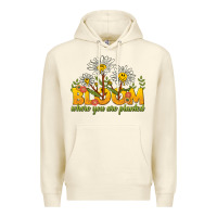 Sandshell bloom where you are planted Premium Hoodie - NancyCooperArtShop