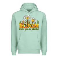 Seafoam bloom where you are planted Premium Hoodie - NancyCooperArtShop