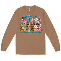 Toasted Coconut easter cna certified nursing assistant Long Sleeve Tee - AdoDesignShop
