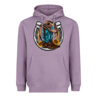 Lavender western horseshoe boots hat rope sunflower Heavyweight Hoodie - AdoDesignShop