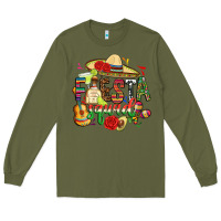 Army Green fiesta squad Long Sleeve Tee - CTS Tumbler Store