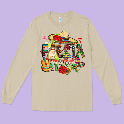 Fiesta Squad Long Sleeve Tee Designed By Cts Tumbler Store