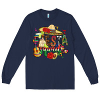Navy fiesta squad Long Sleeve Tee - CTS Tumbler Store