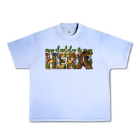 Grape Ice my daddy is my hero army western Urban Heavy Tee - texasbilliewilder