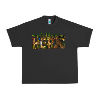 Pigment Black my daddy is my hero army western Urban Heavy Tee - texasbilliewilder