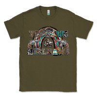 Army Green yeehaws and heilnaws Classic Tee - SublimationCraftShop