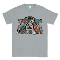 Heather Grey yeehaws and heilnaws Classic Tee - SublimationCraftShop
