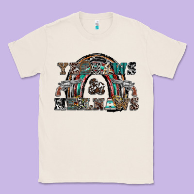 Yeehaws And Heilnaws Classic Tee Designed By Sublimationcraftshop