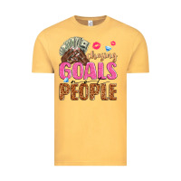 Vintage Mustard chasing goals not people Vintage Tee - texasbilliewilder
