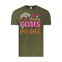 Vintage Olive chasing goals not people Vintage Tee - texasbilliewilder
