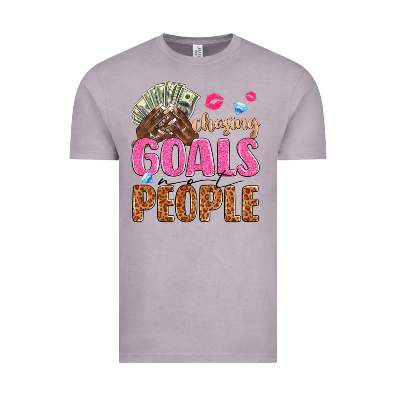 Chasing Goals Not People Vintage Tee by texasbilliewilder | Teevron