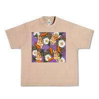Burro easter bunny carrot daisys leopard glitter Urban Heavy Tee - RanaPortraitStore
