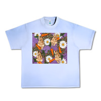 Grape Ice easter bunny carrot daisys leopard glitter Urban Heavy Tee - RanaPortraitStore