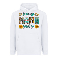White because mama said so western sunflowers Heavyweight Hoodie - Artiststas