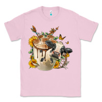Bubblegum Pink Black And White Cow Coffee Classic Tee - FaDigitalArtStudio