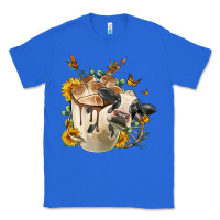 True Royal Black And White Cow Coffee Classic Tee - FaDigitalArtStudio