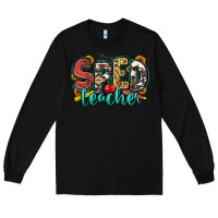 Black special education teacher Long Sleeve Tee - Zillion Design Studio