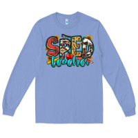 Colony Blue special education teacher Long Sleeve Tee - Zillion Design Studio