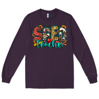 Plum special education teacher Long Sleeve Tee - Zillion Design Studio
