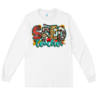 White special education teacher Long Sleeve Tee - Zillion Design Studio