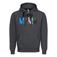 Smoke boy mama white Zipper Hoodie - JahusDesignShop