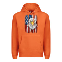 Carrot American flag eagle Premium Hoodie - MaliasSmallBusiness