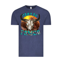 Vintage Denim cant be tamed Vintage Tee - texasbilliewilder