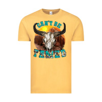 Vintage Mustard cant be tamed Vintage Tee - texasbilliewilder