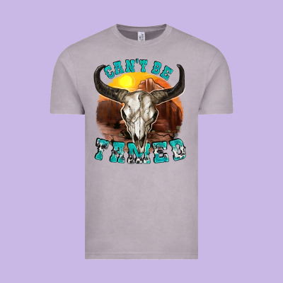 Cant Be Tamed Vintage Tee Designed By Texasbilliewilder