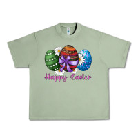 Oil Green easter western eggs happy easter Urban Heavy Tee - RanaPortraitStore