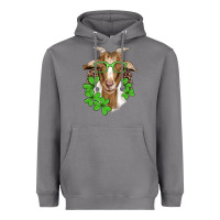 Storm st patricks goat with glasses Heavyweight Hoodie - Artiststas